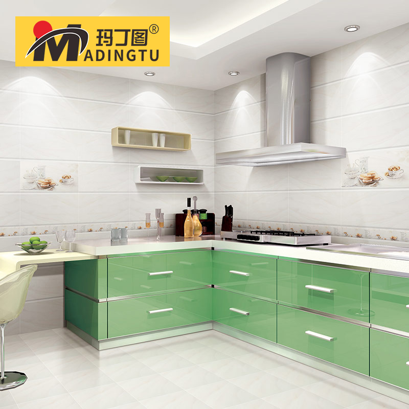 Foshan tiles Kitchen powder room tiles Floor tiles Modern minimalist bathroom glazed tiles Wall tiles 300x600