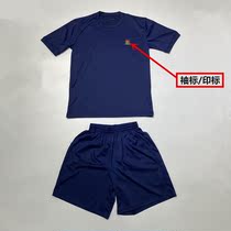 Fire Training Suit Summer Blue Training Short Sleeves Gymnasium New Rescue T-Shirt For Men