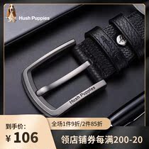  Xiubushi 2021 new leather belt mens business needle buckle belt first layer cowhide casual fashion pants trend