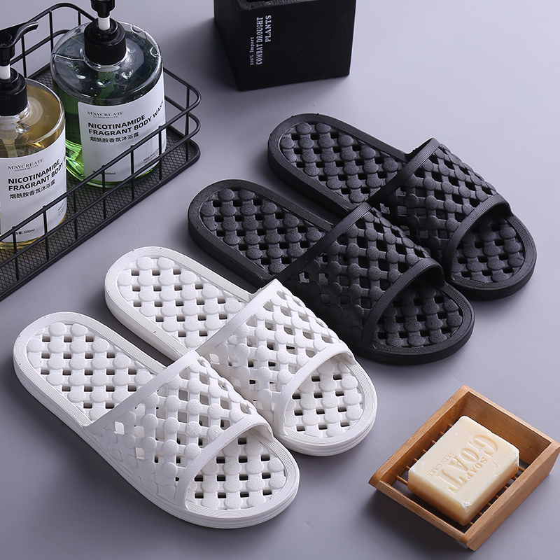 Bathroom Slippers, Non-Slip for Bathing, Soft-Soled for Couples, Summer Home Use Slippers, Hotel Slippers for Men and Women