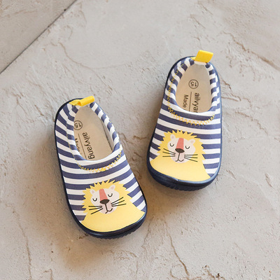 Kindergarten Indoor Shoes for Boys, Lightweight Canvas Shoes for Toddlers Entering School, Cartoon Walking Shoes for Boys, 2026 New Model — 2