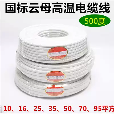 GN500 degrees 10 16 25 35 50 square cloud bus braided refractory wire high temperature wire wire cable electromagnetic