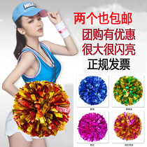 Lala flower ball cheerleading team hand flower primary school cheerleading hand flower square dance adult dance special cheerleading team