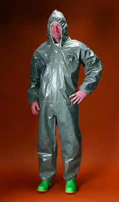 Lakeland AMN428GE Hooded Jumpsuit (Green)XL