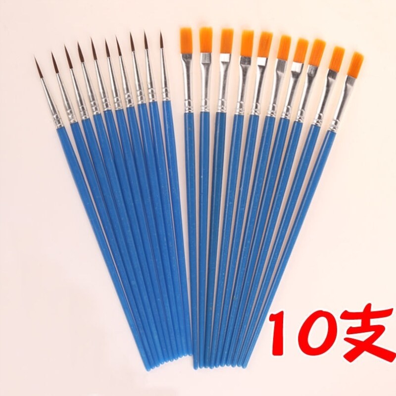 Hook Pen Watercolor Extremely Fine Nylon Sketching Pen Hook Painting Pen Cap Set Water Powder Propylene Fine Art Medecian Sketching Fine Brush Pen