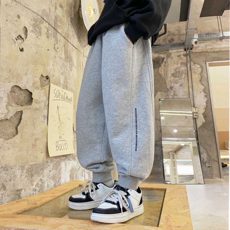 Boys' Pants Autumn 2026 New Children's Casual Pants Sweatpants for Older Boys Winter Long Pants Trendy Cool Sports Pants Boys' Pants Autumn 2026 New Children's Casual Pants Sweatpants for Older Boys Winter Long Pants Trendy Cool Sports Pants