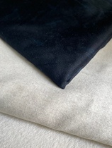 Double-sided cashmere cashmere fabric clearance processing clothing factory inventory hand-stripped autumn and winter solid color coat fabric