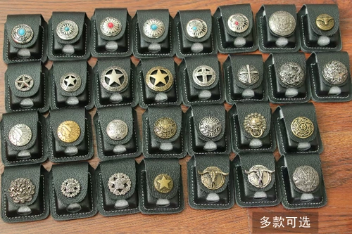 Зажигалка, кожаный бирюзовый чехол, воловья кожа, из натуральной кожи