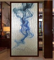 Modern new Chinese style aisle entrance background wall mosaic Simple modern custom shell abstract decorative painting
