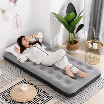 Household inflatable mattress single floor bed thickened lunch break air mattress double folding simple outdoor inflatable bed sleeping