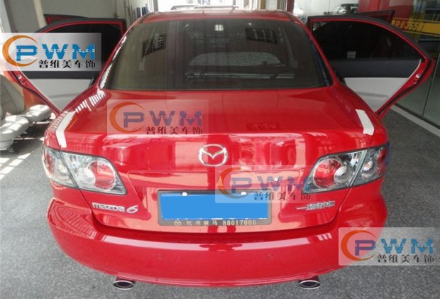 03-15 Mazda 6 cánh đuôi Ma Liuding cánh gió Ngựa 6 đuôi coupe sơn mài đuôi ABS - Sopida trên đuôi lướt gió ertiga 2020
