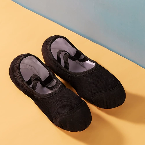 Детские тканевые туфли, балетки, обувь, мягкая подошва