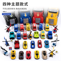 Toy car boy 8 1 12 years old Child puzzle 6 7 Alloy Back Force Inertia Small Car Suit All Types Of Cars 10 years old
