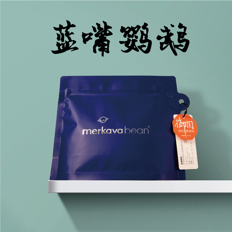 Blue-Billed Parrot 100% Arabica Italian Blend Coffee Beans, Medium Roast, American-Style, for Specialty Stores and Home Use, 1 Pound