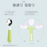 Детская ложка для еды, детский стульчик для кормления для тренировок, посуда, комплект для прикорма, вилка