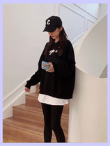 Pregnant Woman Fake Fart Curtain Down Hem Sweatshirt Big Code Lining Dresses Bottom Skirt Dresses Pants Clothes Lengthen Fat mm Divine Instrumental