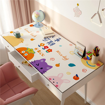 Children study table special table cushion desk cushion waterproof and washable environmentally-friendly writing desk cushion primary school students can cut