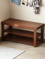 The entrance shoe rack looks good and sturdy with stools to sit narrow shoe cupboards Home doorways Small size 2021 New