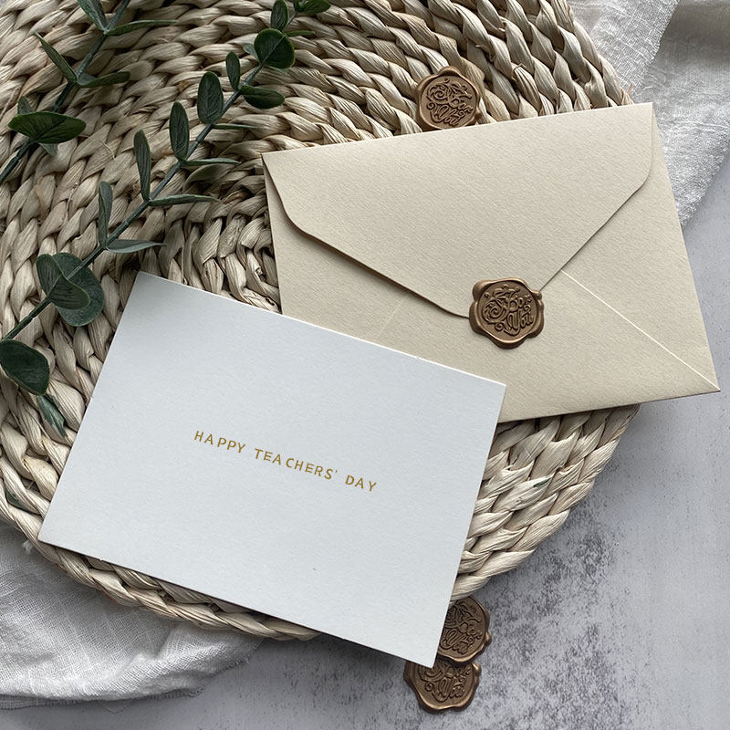 Happy birthday greeting card Christmas greeting card envelope set advanced feeling to send husband, boyfriend and girlfriend