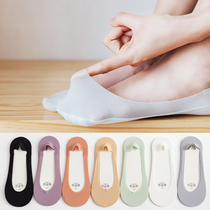 High Heel Shoes Invisible INVISIBLE AIR CONDITIONING SOCKS SOLE STOCKINGS WOMEN ANTI FALL ACCESSORIES LEFU SHOES SOCKS INS TIDE FEMALE SHORT COTTON