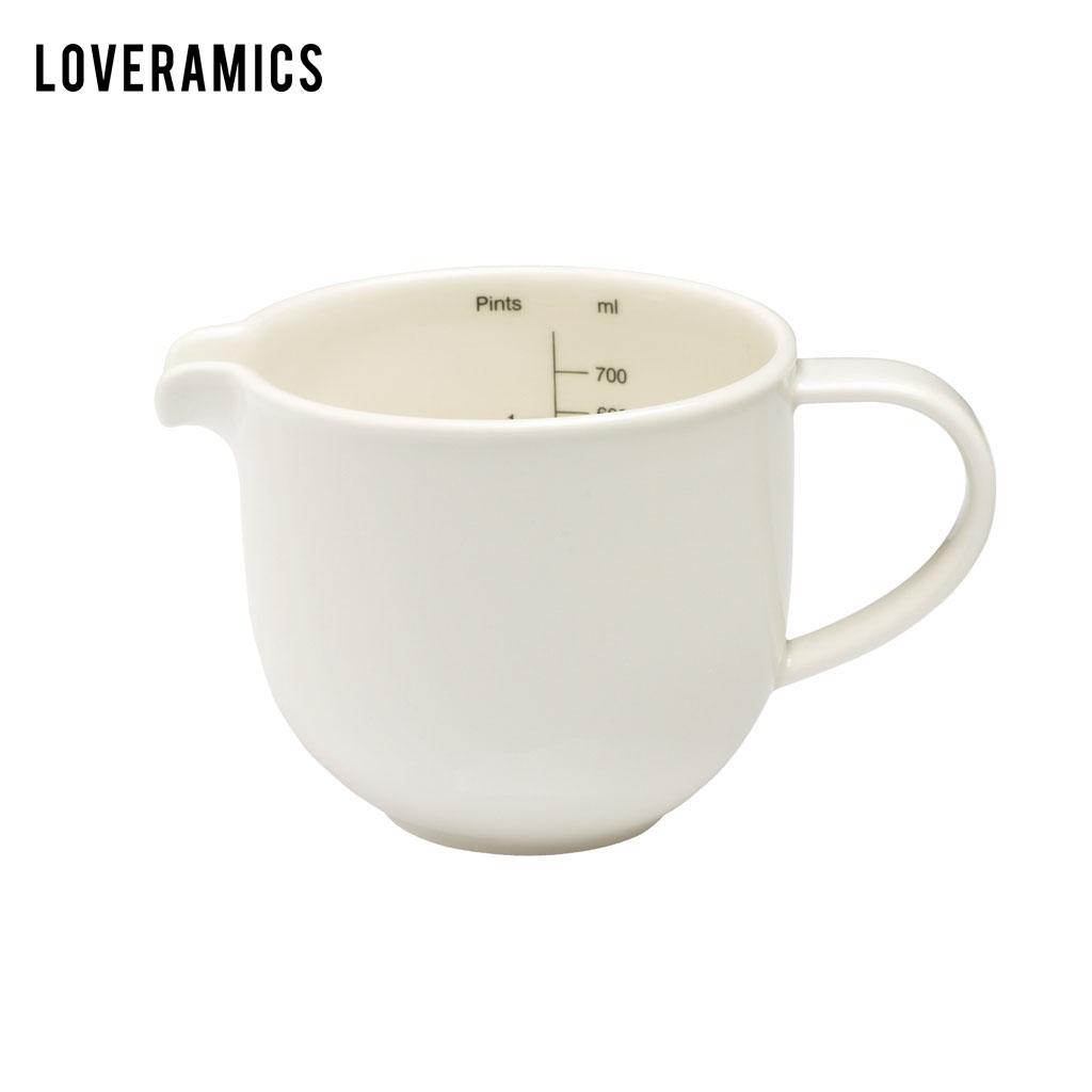 Loveramics love Mrs Dosage of beginner 's mind + 700 ml contracted home pot measure pot of ceramic cup
