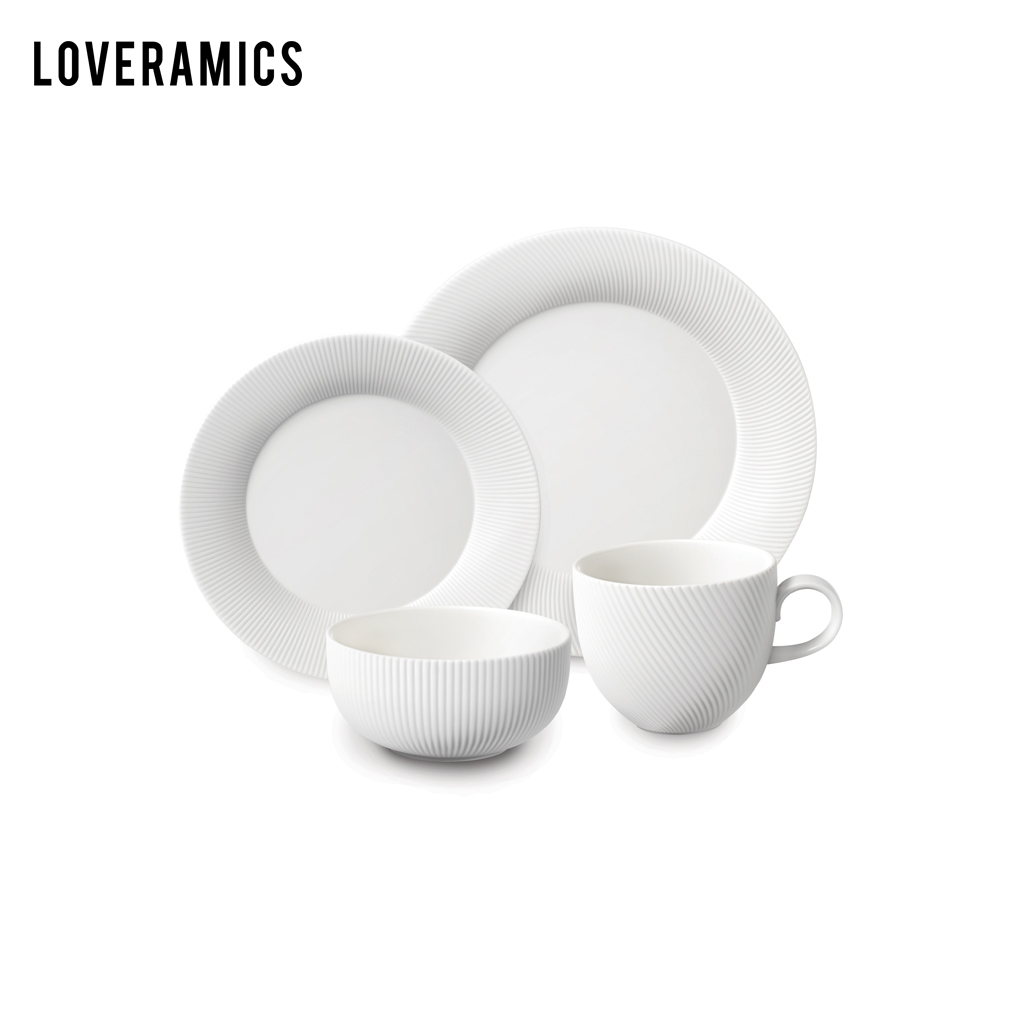 Loveramics love Mrs White jade ipads porcelain household utensils dishes suit western - style 16 sets