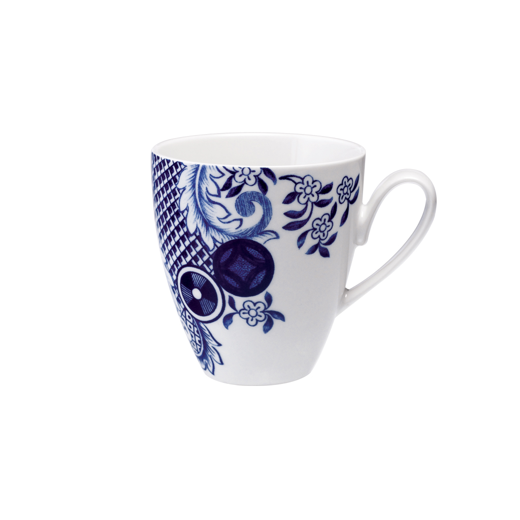Loveramics love Mrs Love blue glaze color under 420 ml milk cup tea cup (blue)