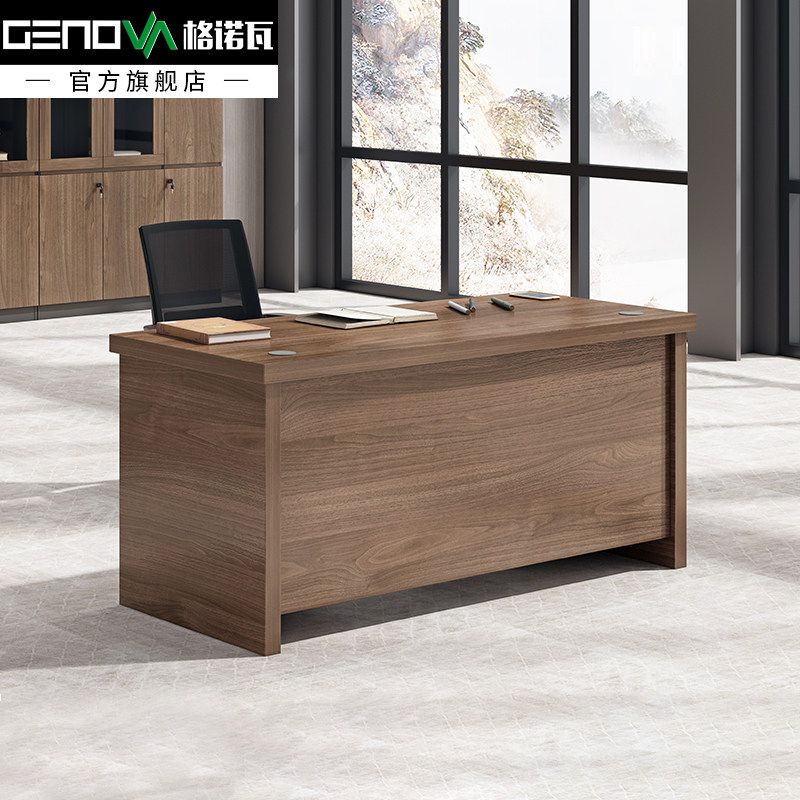 Gnova staff desk simple modern single office computer desk New manager desk middle shift desk supervisor desk