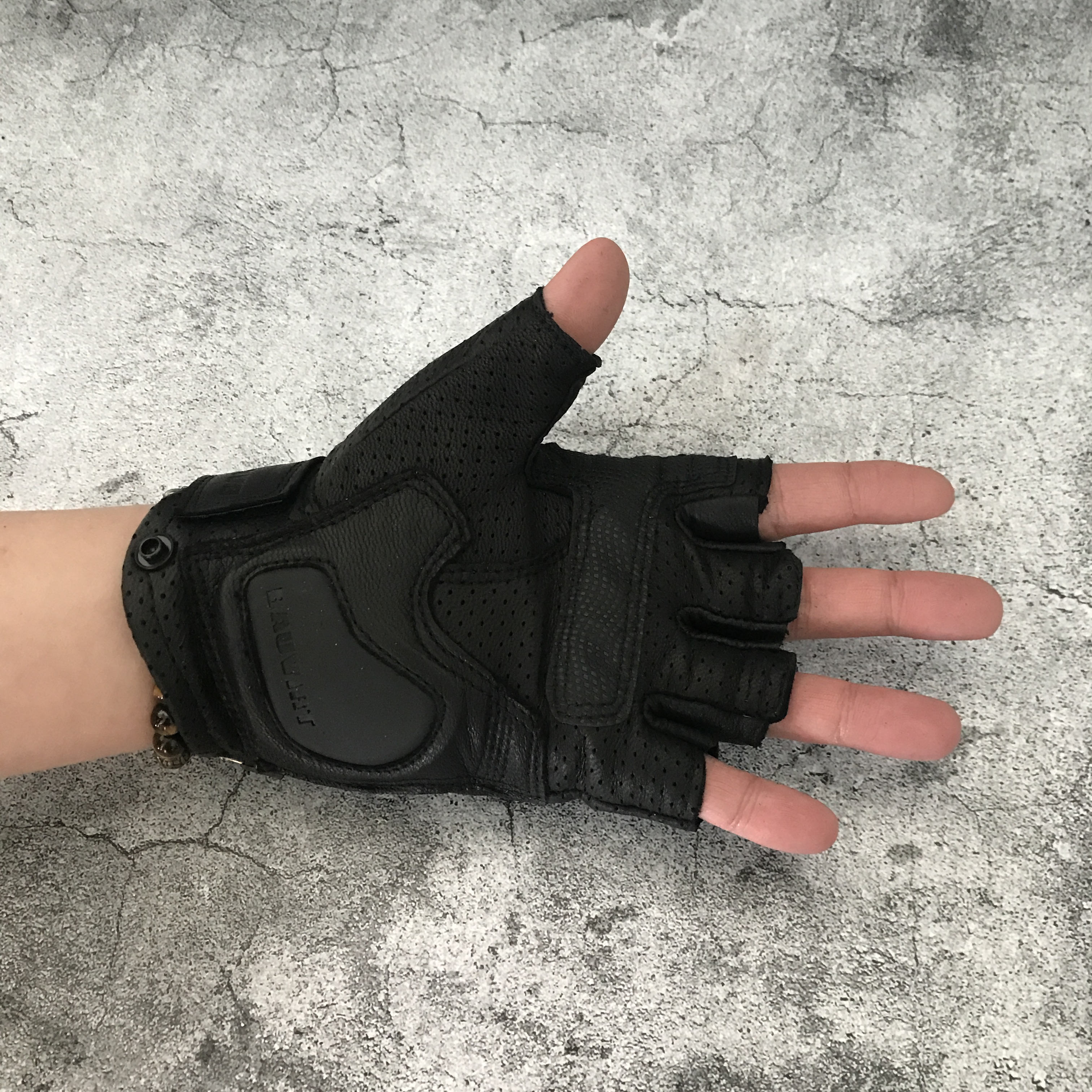 Găng tay da xe máy Vintage găng tay da Xe máy Harley xe máy tay lái găng tay bảo vệ cho nam và nữ - Xe máy Rider thiết bị bảo vệ đầu gối