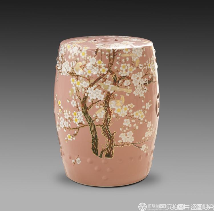 Jingdezhen sứ phân mát bến tàu Châu Âu cá tính hiện đại trang trí nội thất loại ghế khu dân cư đồ nội thất vườn thay đổi giày phòng tắm ghế tựa bệt