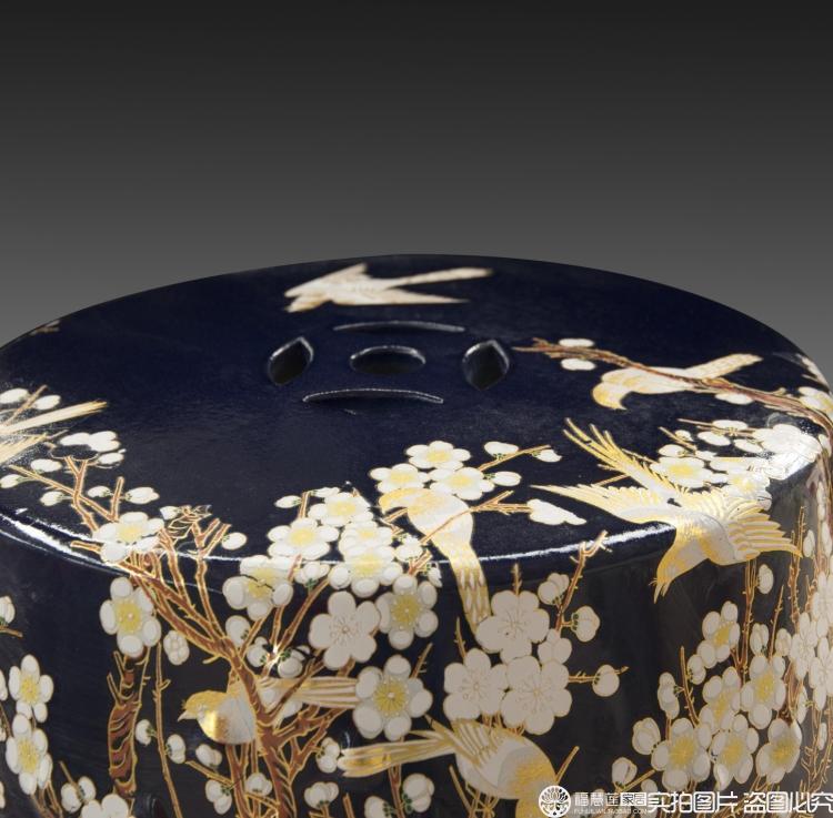 Jingdezhen sứ phân mát bến tàu Châu Âu cá tính hiện đại trang trí nội thất loại ghế khu dân cư đồ nội thất vườn thay đổi giày phòng tắm ghế tựa bệt