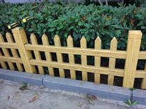 Fence mold cement anticorrosive wood guardrail Garden Garden imitation wood imitation bark railing mold