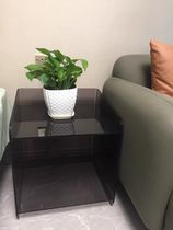 Customized acrylic bedside cabinet light luxury mini-mini Nordic mini-mini bedroom small bedside cabinet