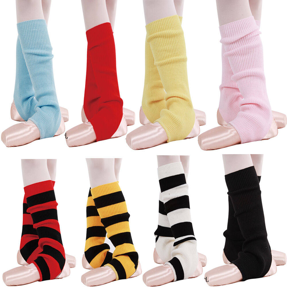 Danschego dance female autumn and winter Latin leg - wear warm ballet socks dig holes and short - haired legs