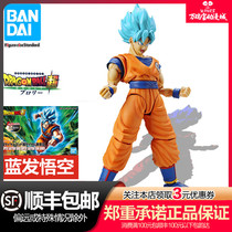 Bandai assembled model Figure-rise super game Saiyan God blue hair Monkey King Dragon Ball spot