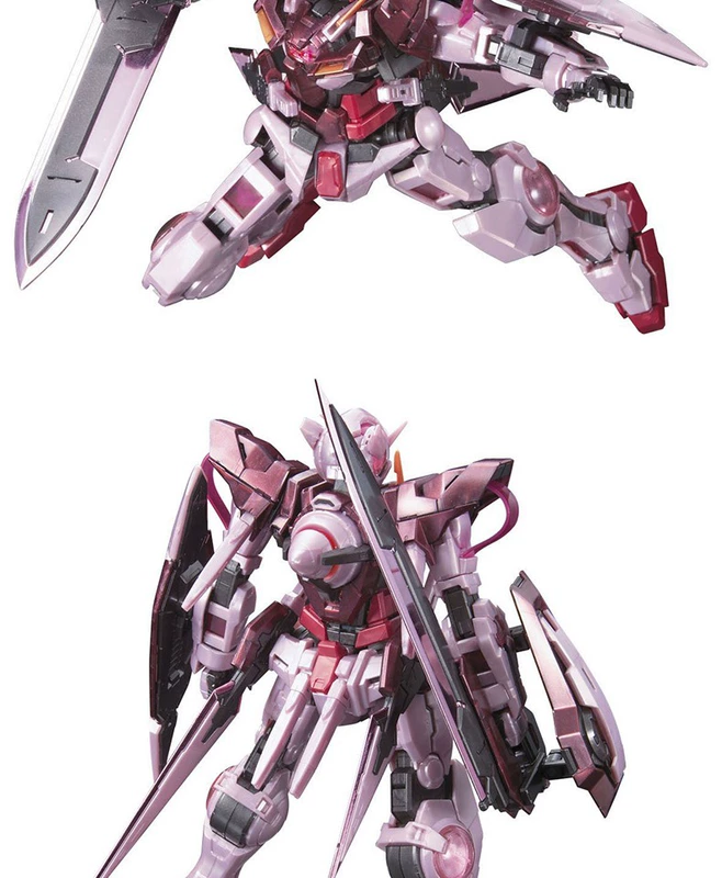 Mô hình Bandai Gundam MG1 / 100 00 có thể thiên thần ba màu đỏ lắp ráp chế độ Trans-Am - Gundam / Mech Model / Robot / Transformers