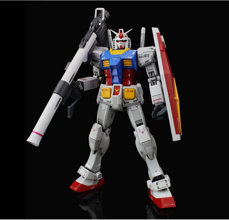 Mô hình Bandai Gundam MG1 / 100 RX-78-2Gundam Yuanzu lên đến phiên bản Ver.3.0 được lắp ráp để gửi khung - Gundam / Mech Model / Robot / Transformers mô hình gundam mini