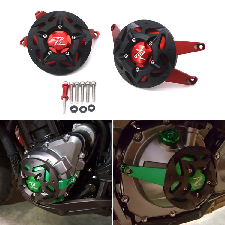 Applicable Z1000 Z1000SX 10-17 Z900 modified anti-drop engine anti-drop block protection block cover