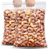 Новые товары с кожей большие кешью 500 г фиолетовой кожи Оригинальные беременные женские орехи и сушеные фруктовые закуски новогодние грузы Свободная коробка 5 фунтов