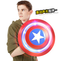 Children Americas Captain Shield Toys Halloween Bubble Machine Electric Blowing Light Music Big Bubble
