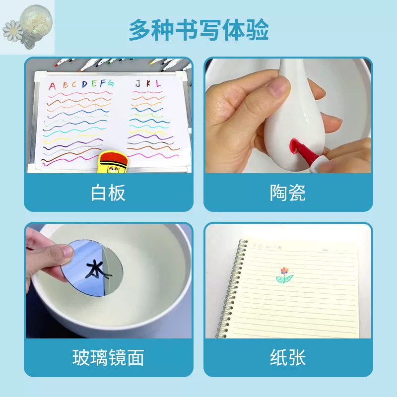Плаватель? Actually translation: Float, watercolour, children's crayons, safe non-toxic erasable brush for students water based, water magic toy