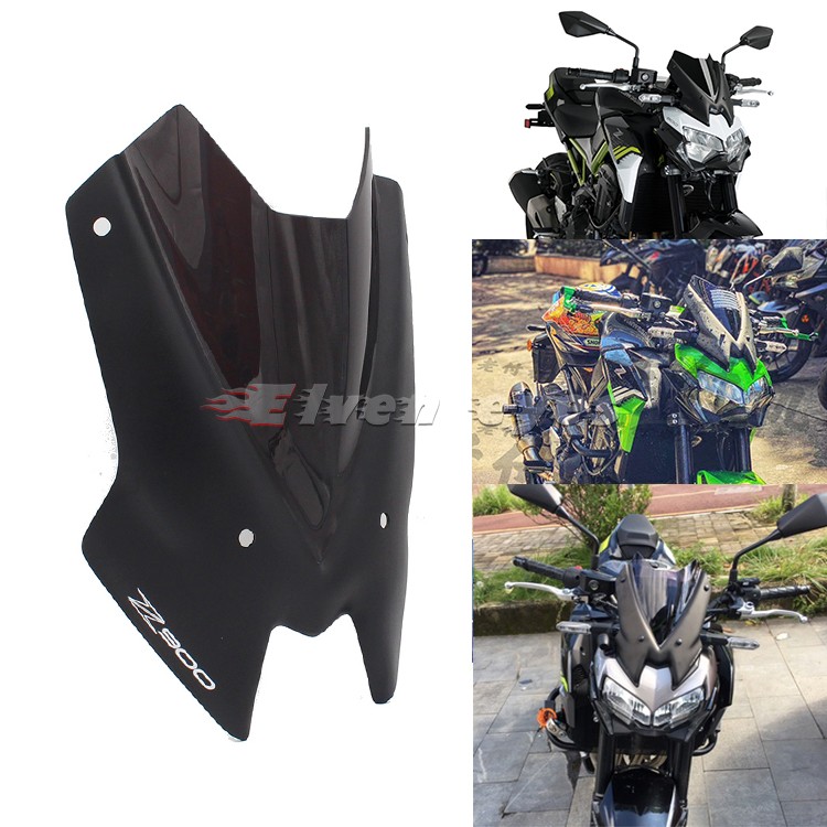 Applicable Kawasaki Z900 20-21 retrofit Spain plus high windshield front goggle windshield diversion cover