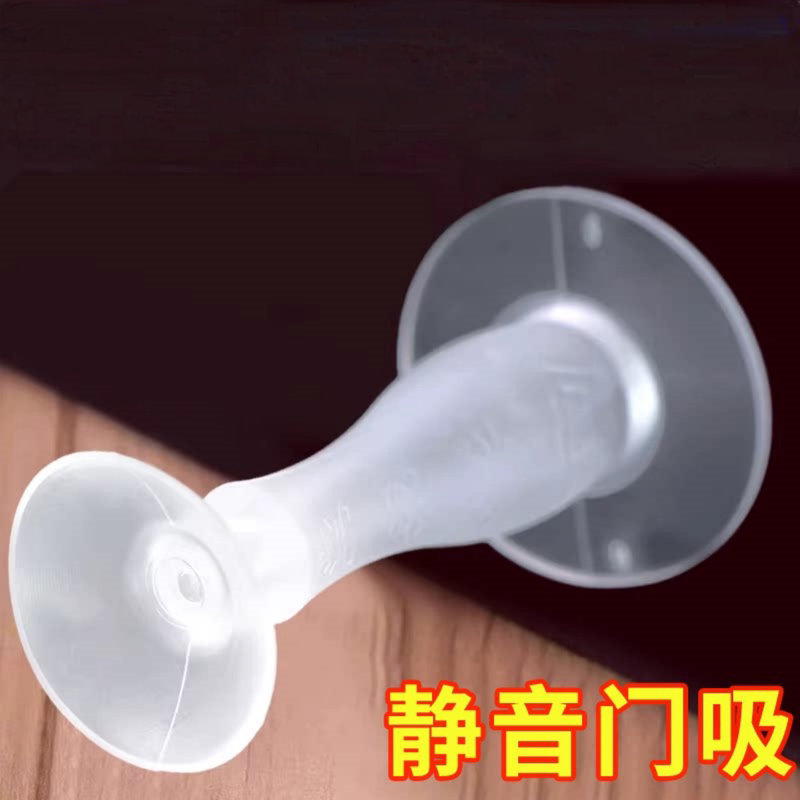 Door Stopper Anti-Collision Sticker, No-Drill Creative Entry Door Safety Door Stopper, Silent Door Wedge, Door Blocker, Door Suction for Bedroom