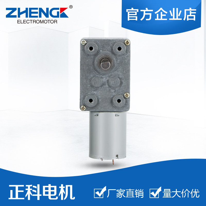 Zhengkozhengke ZWL-47FP miniature worm wheel worm-type DC decelerated motor motor
