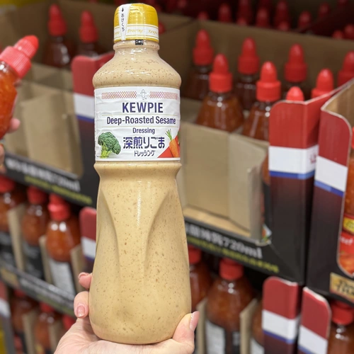 KEWPIE Kewpie Соус для салата с кунжутом, обжаренный во фритюре 1 л Соус для японского фруктово-овощного салата