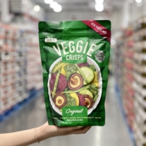 Shanghai costco DJA veggie crisps Dried vegetables baked non-fried mixed fruit and vegetable slices