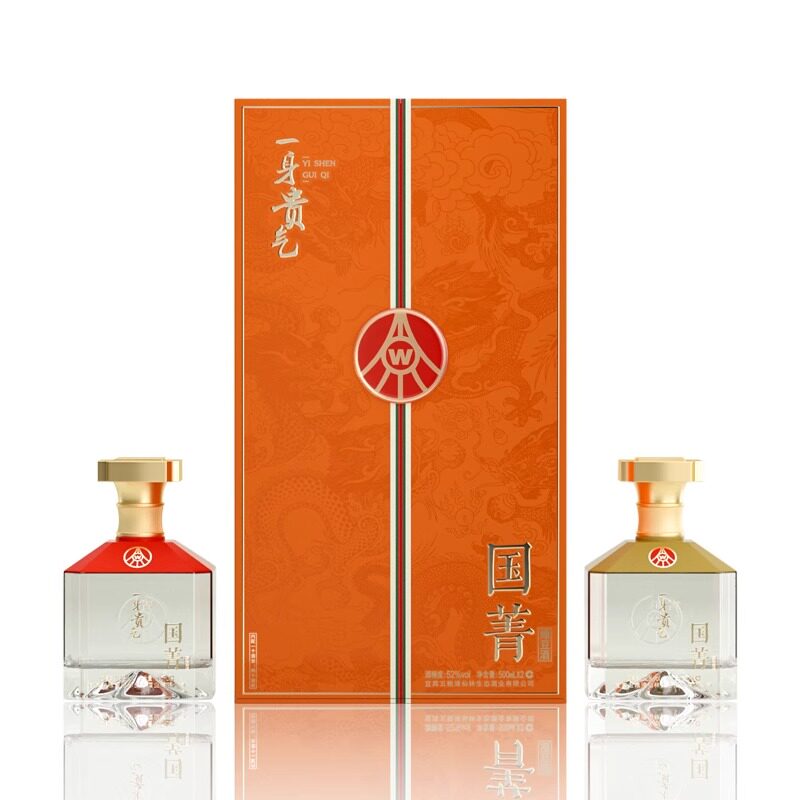 正品】五粮液仙林出品国菁一身贵气绿豆酒52度500ml*6瓶礼盒装评价- 淘宝网