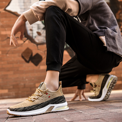 秋季新款防臭透气休闲运动鞋