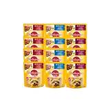 Baolu Miaoxian Pack, 100 гX12 упаковок, влажный корм для взрослых собак, курица, свежая печень, говяжий вкус, консервы, закуски для домашних собак