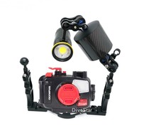 Underwater photography fill light buoyancy arm bracket TG5 T6 Black Card 5 diving camera shell flash bracket package